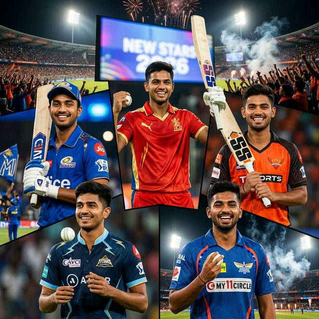 Top 5 IPL 2026 Debutants - Cricket Sangam